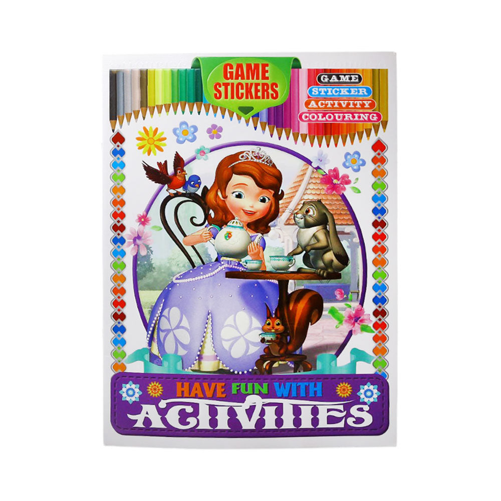 COLOURING STICKERS BOOK JQ909 Default Title - MamasJan Toys