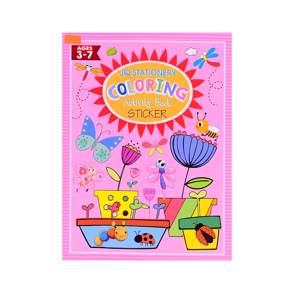 JQ-969 COLORING BOOK INSECTS Default Title - MamasJan Toys