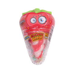 BUMBLE BEE STRAWBERRY DIPPER LOLLIPOP WITH MINI CANDY 27G Default Title - MamasJan GroceryFoods