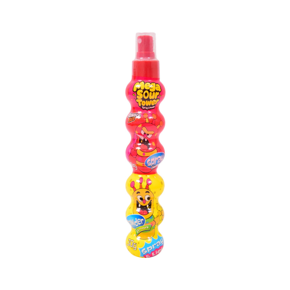 BUMBLE BEE MEGA SOUR TOWER SPRAY & POWDER 80G Default Title - MamasJan GroceryFoods