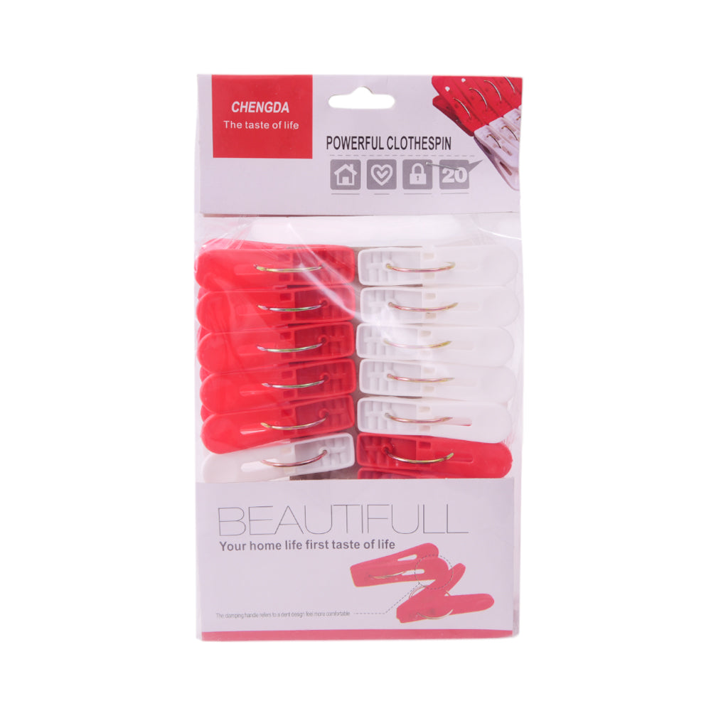 CLOTH CLIPS 20PC PACK IR CD-925 Default Title - MamasJan Grocery Nonfood