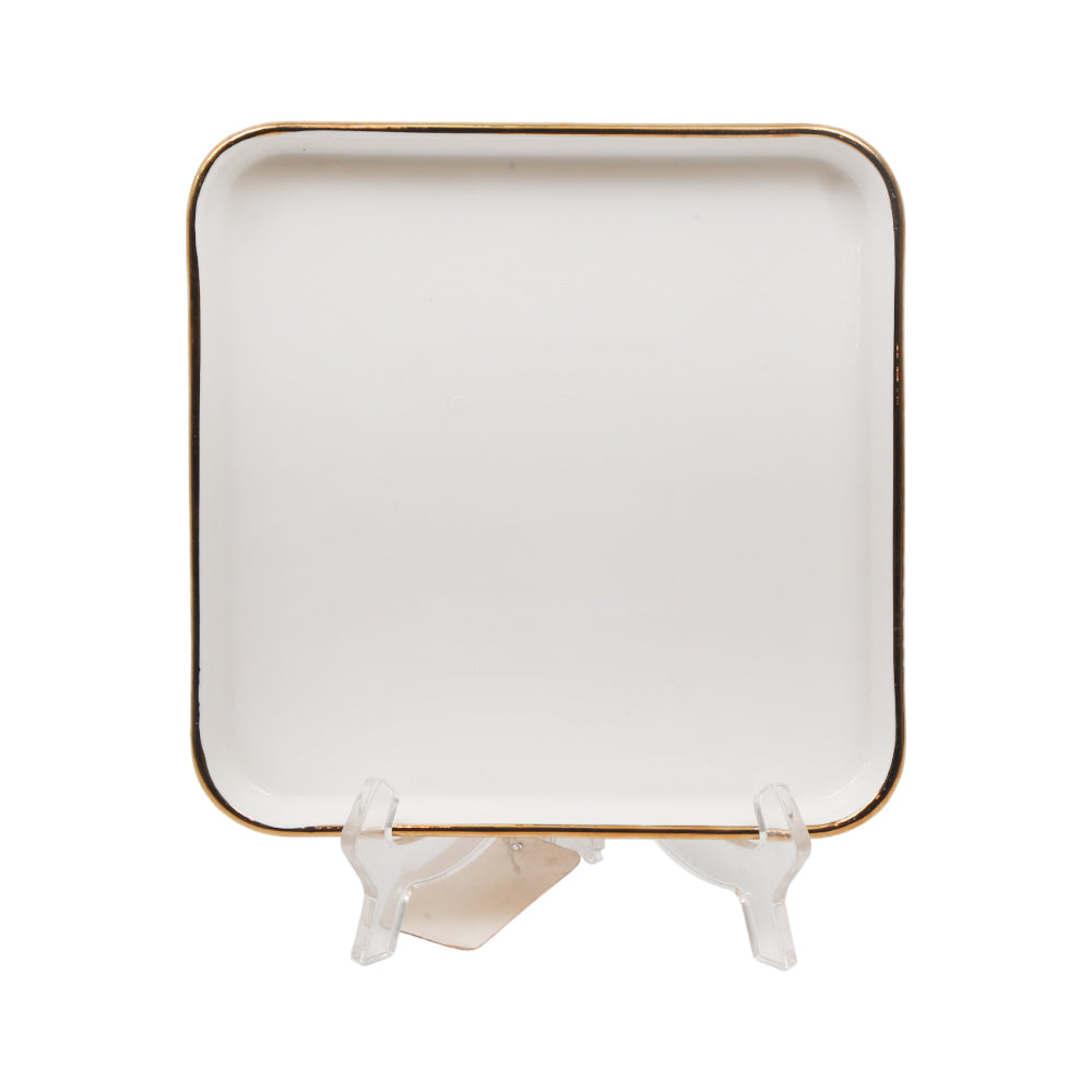 DISH BRILLIANT SQUARE BR8008 Default Title - MamasJan Crockery