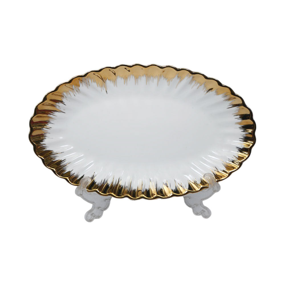 DISH BRILLIANT OVAL BR8015 Default Title - MamasJan Crockery