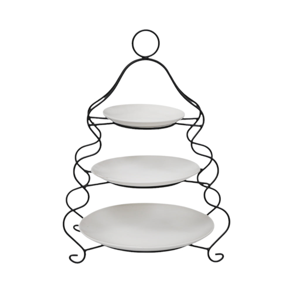 DISH PASTY 3 LAYER BRILLIANT BR0059 Default Title - MamasJan Crockery