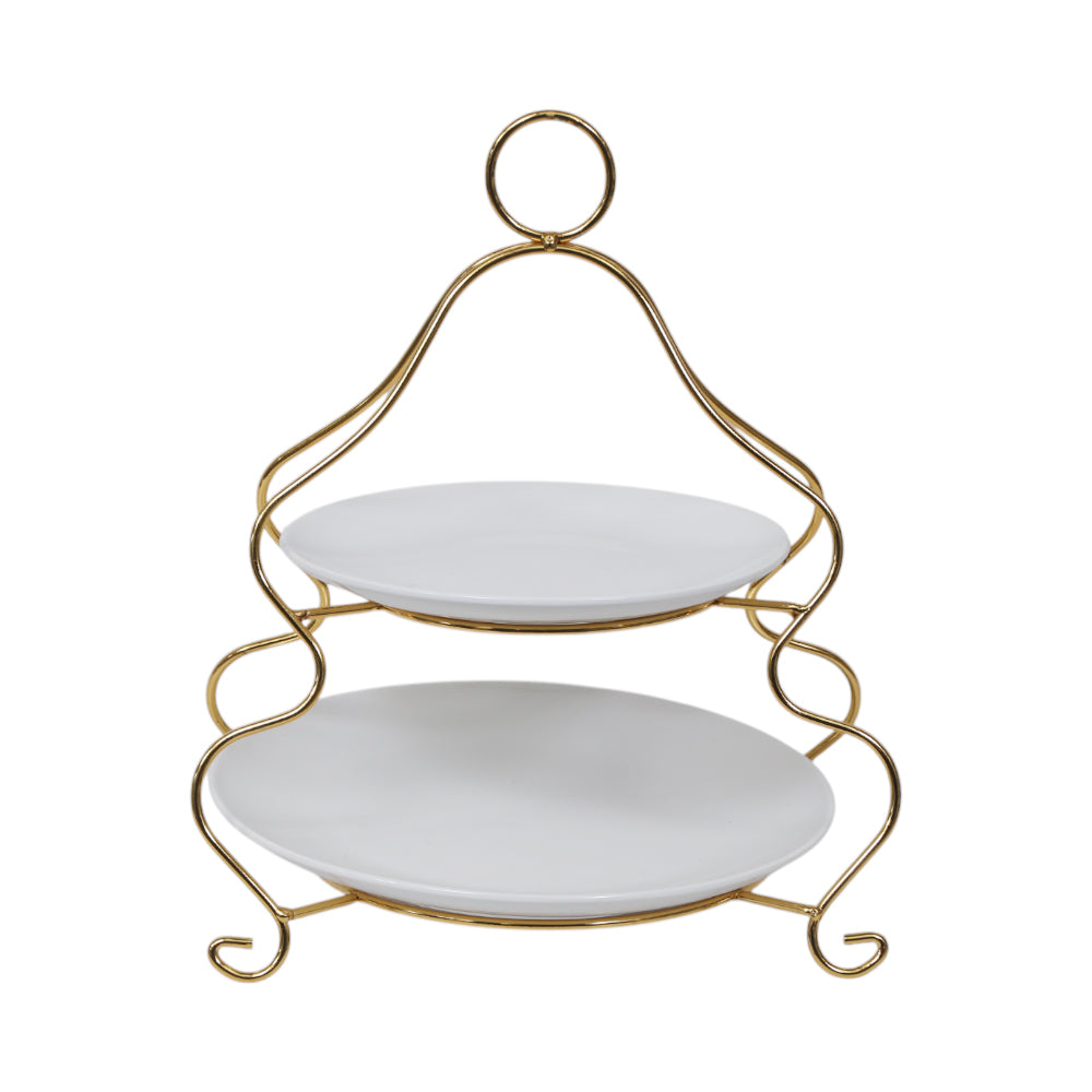 DISH PASTRY 2 LAYER BRILLIANT BR0258 Default Title - MamasJan Crockery