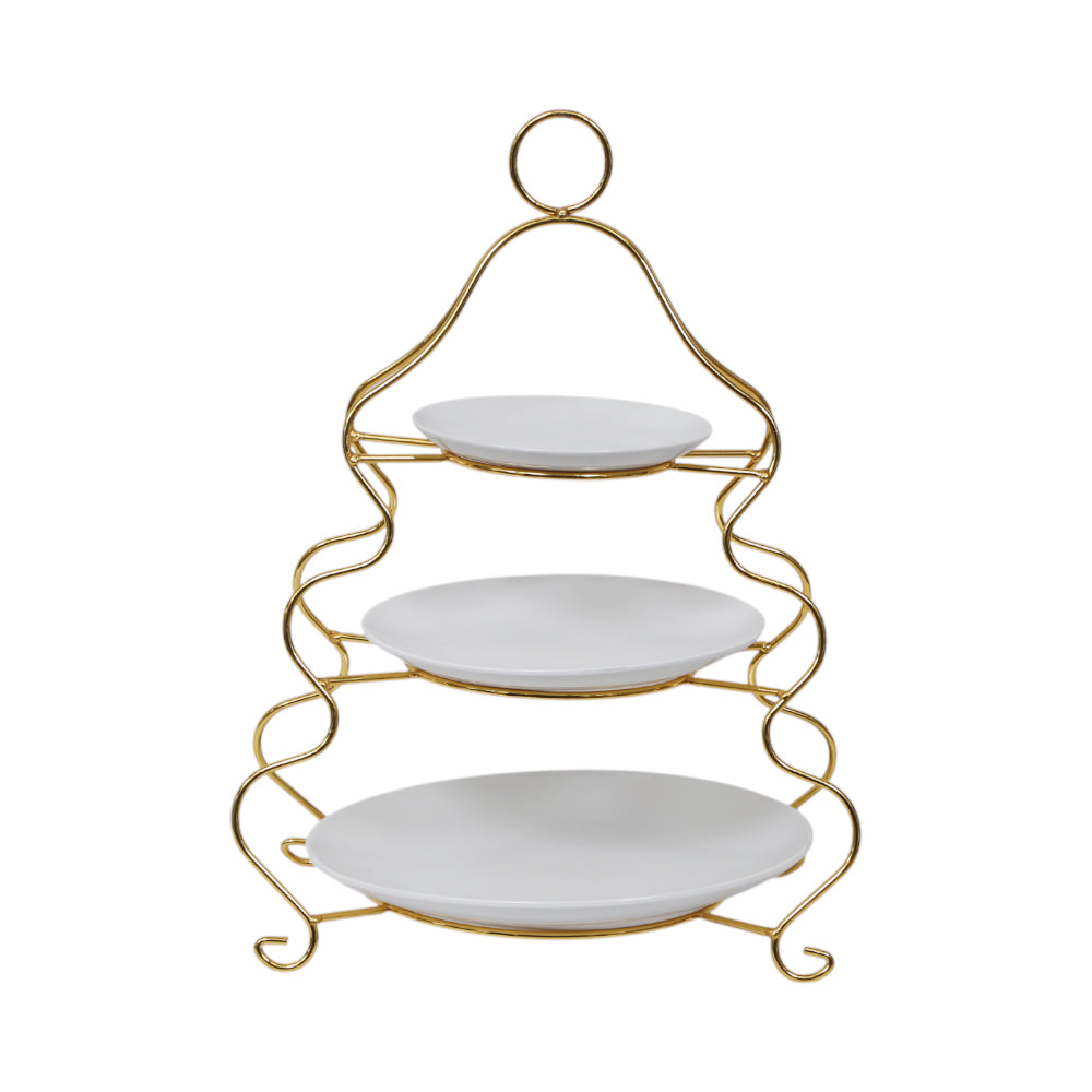 DISH PASTY 3 LAYER BRILLIANT BR0259 Default Title - MamasJan Crockery