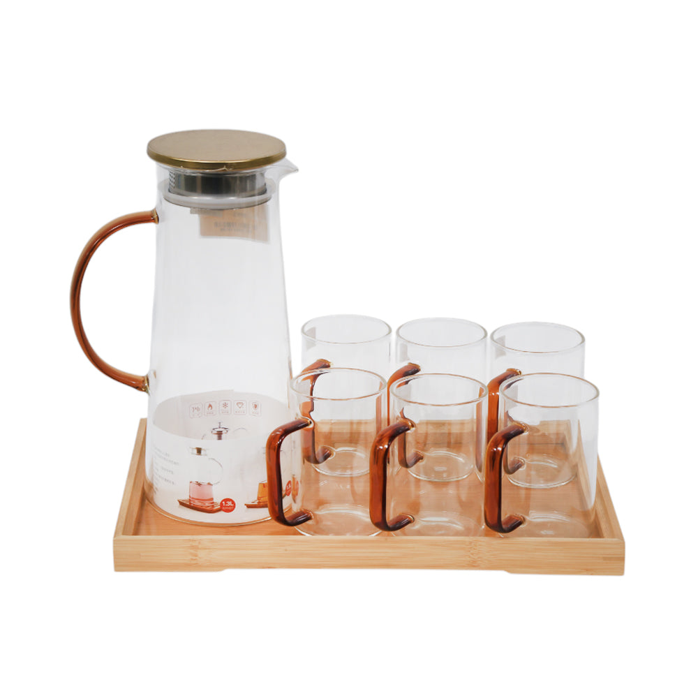 WATER SET 7PC DELI GPH27Y/L8 Default Title - MamasJan Crockery