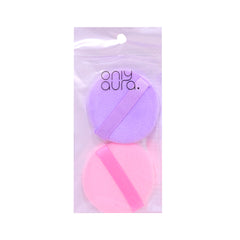 ONLY AURA ROUND POWDER PUFF 2PCS PUFF-04 Default Title - MamasJan Makeup