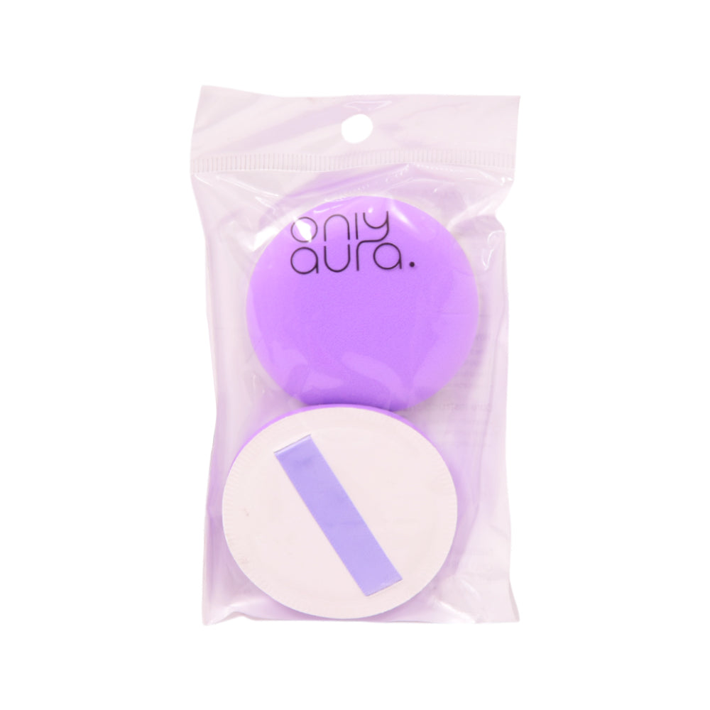 ONLY POWDER PUFF ROUND SHAPE 2IN1 PUFF05 Default Title - MamasJan Makeup