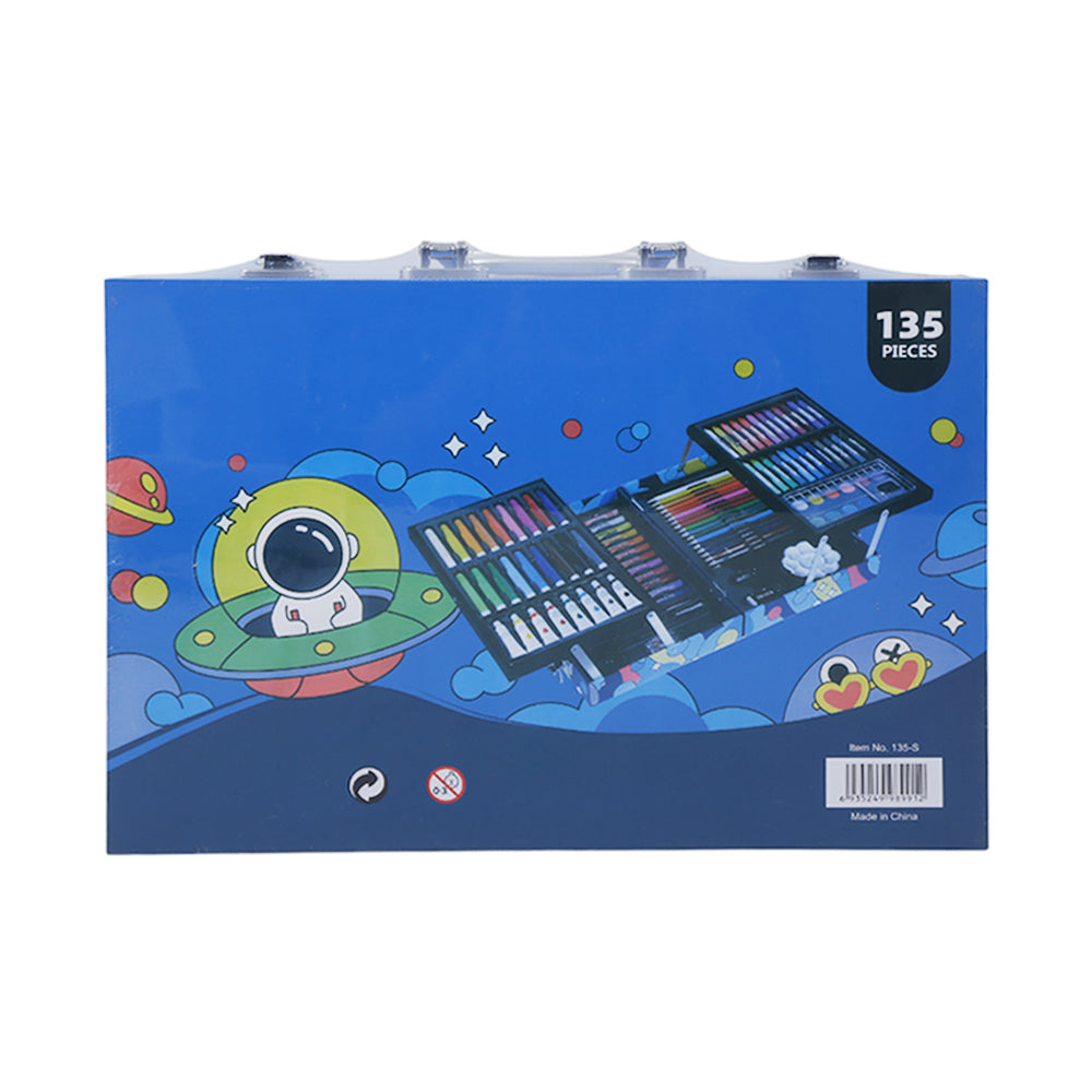135S WOODEN COLORING BRIEF CASE SPACE Default Title - MamasJan Toys