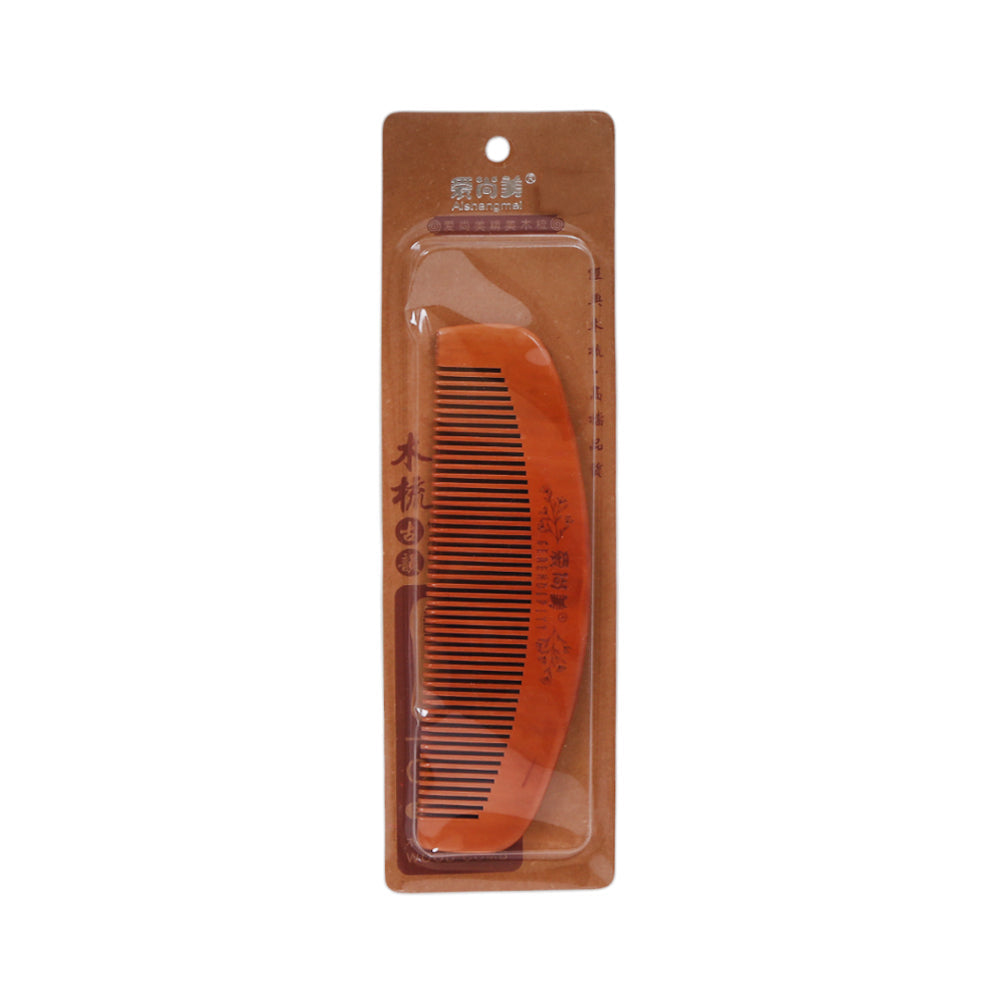 AISHANGME WOOD HAIR COMB 1601A Default Title - MamasJan Grocery Nonfood