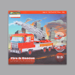 3086 COGO FIRE RESCUE BLOCKS 3IN1 249PC H.B Default Title - MamasJan Toys