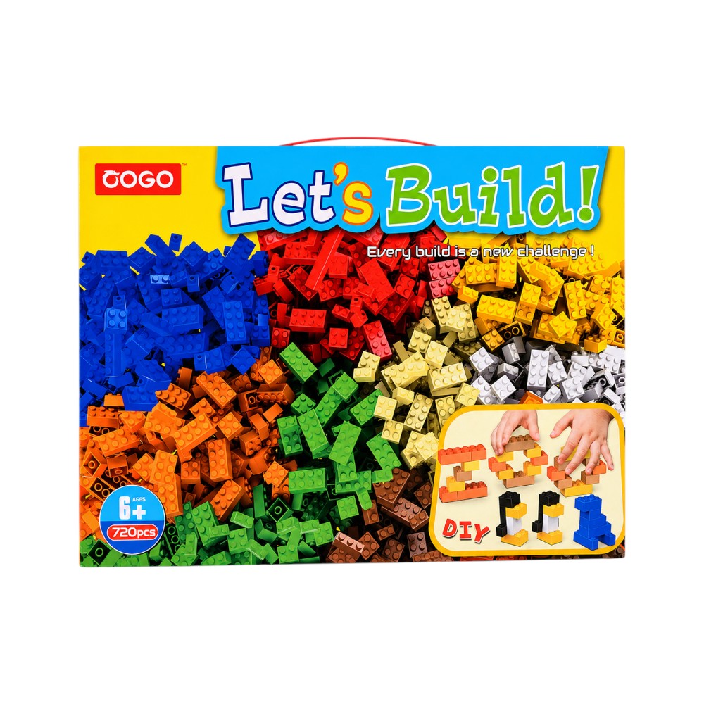 3502 COGO LETS BUILD BLOCKS SET 720PCS H.B Default Title - MamasJan Toys