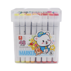 814-48 DOUBLE ART MARKER 48CLR Default Title - MamasJan Toys