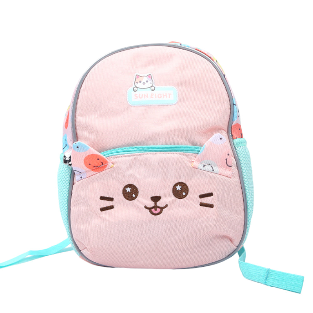90107 KIDS SCHOOL BACK PACK PINK CAT 12INCH IR Default Title - MamasJan Toys