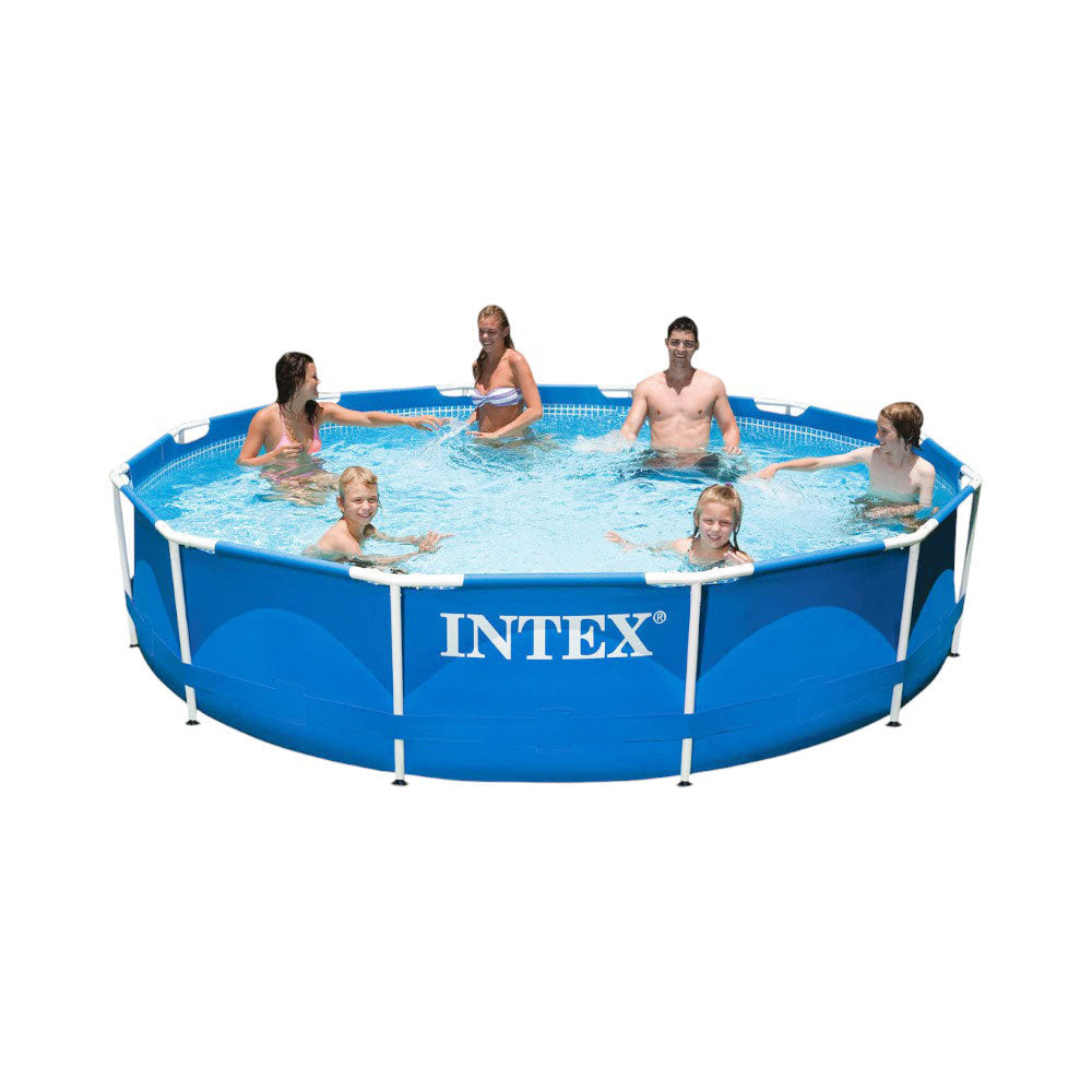 28210 INTEX METAL FRAME POOL 12X30 Default Title - MamasJan Toys