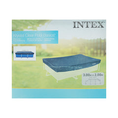 28038 INTEX KRYSTAL RECTANGULAR POOL COVER A.I Default Title - MamasJan Toys