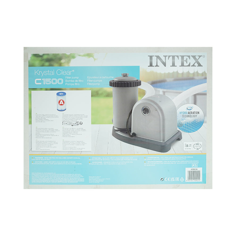 28636 INTEX FILTER PUMP AND CATRIDGE AI (15+ YEAR) Default Title - MamasJan Toys