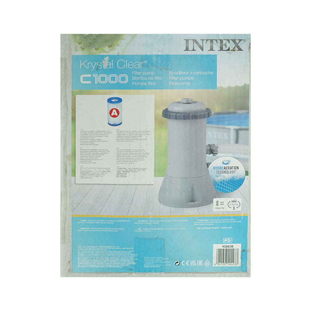 28638 INTEX CATRIDGE FILTER PUMP Default Title - MamasJan Toys