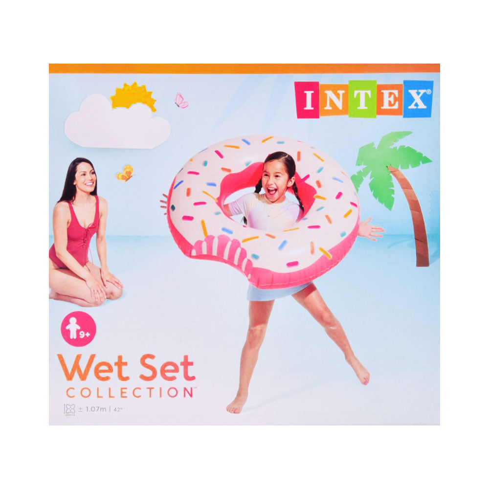 56265 INTEX RAINBOW DONUT TUBE Default Title - MamasJan Toys