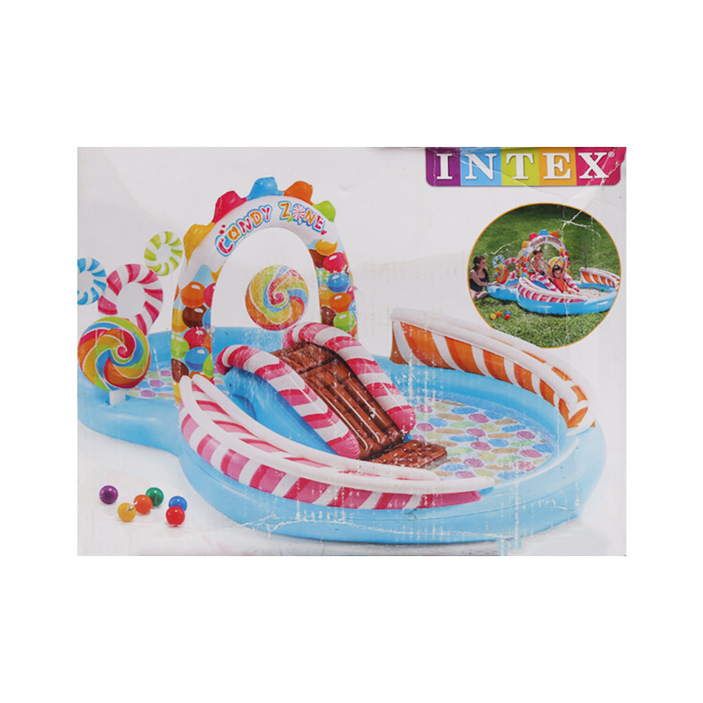 57149 INTEX SWIMMING POOL CANDY 9FT8X6FT3X4FT3INCH Default Title - MamasJan Toys