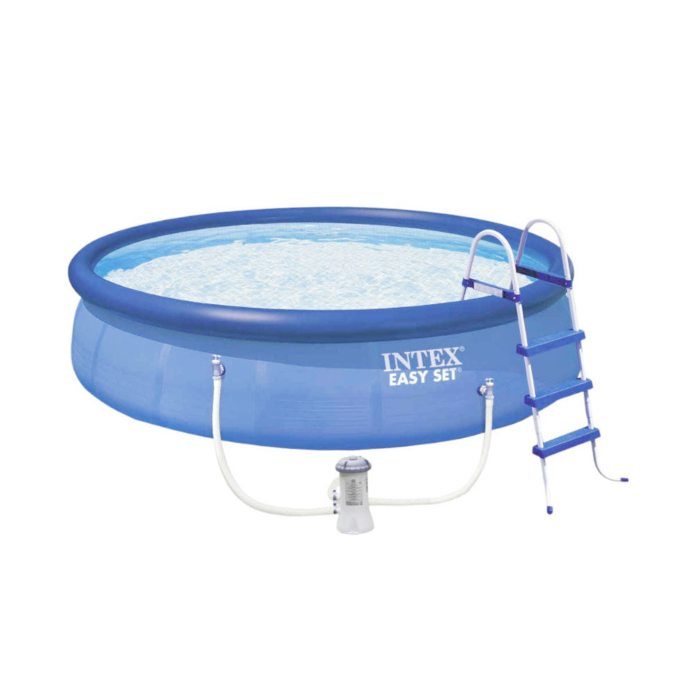 26166 INTEX EASY SET SWIMMING POOL 15X42 A.I Default Title - MamasJan Toys
