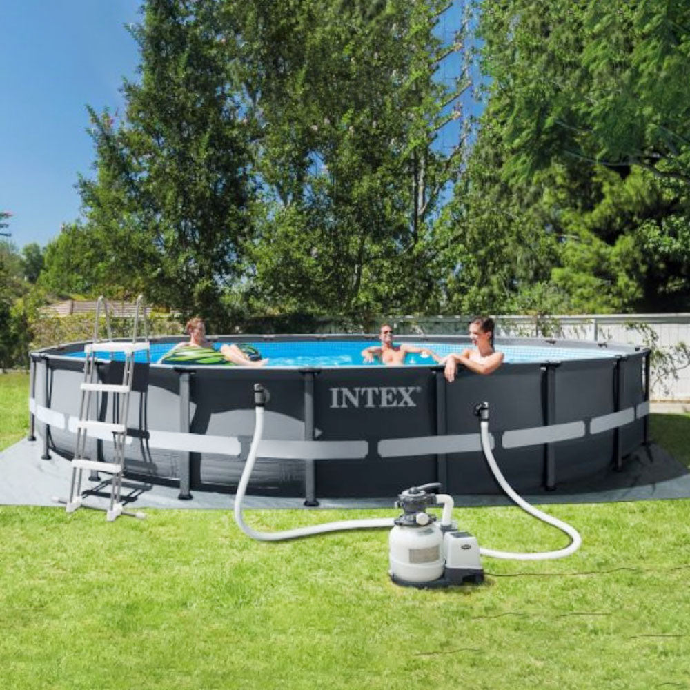 26334 INTEX ULTRA FRAME SWIMMING POOL 20X48 A.I Default Title - MamasJan Toys