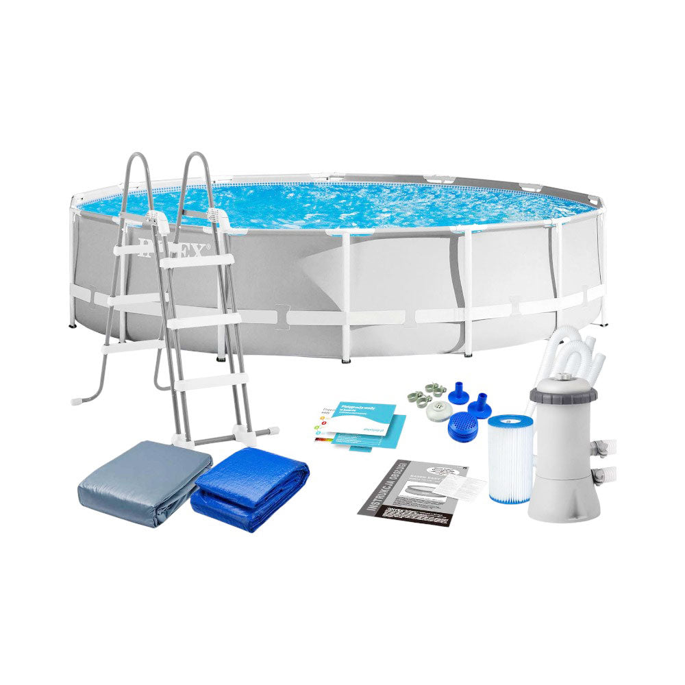 26720 INTEX PRISM FRAME POOL SET 14*42 A.I (6+ YEAR) Default Title - MamasJan Toys