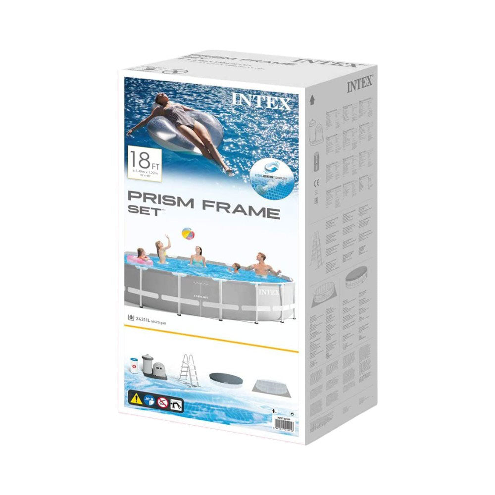 26732 INTEX PRISM FRAME POOL 18X48 AI (6+ YEAR) Default Title - MamasJan Toys
