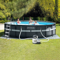 26330 INTEX ULTRA FRAME POOL 18X4.2 (6+ YEAR) A.I Default Title - MamasJan Toys