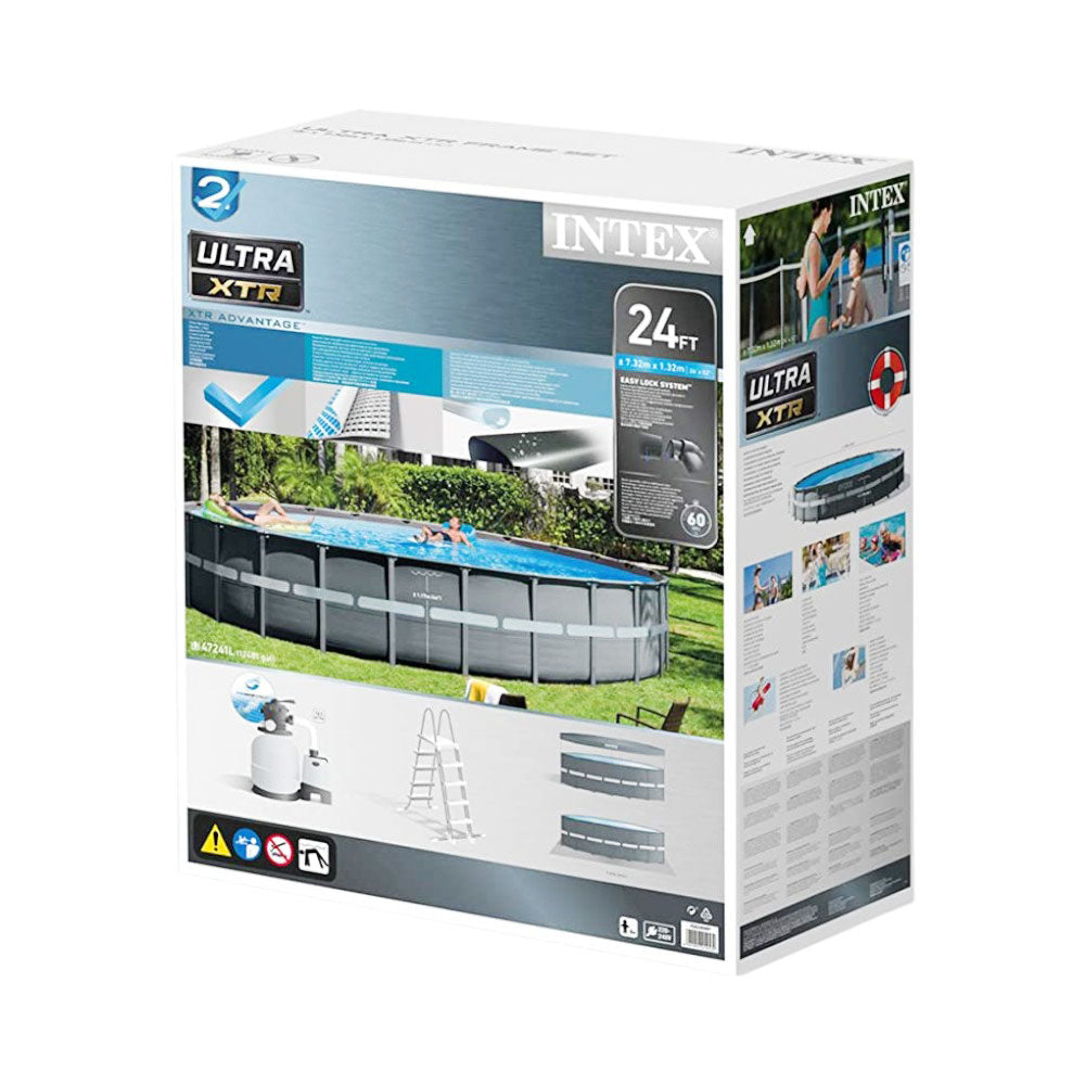 26340 INTEX ULTRA FRAME POOL 24X4.3 (6+ YEAR) A.I Default Title - MamasJan Toys