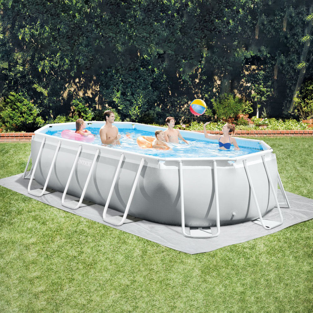 26798 INTEX PRISM FRAME OVAL PREMIUM POOL SET Default Title - MamasJan Toys
