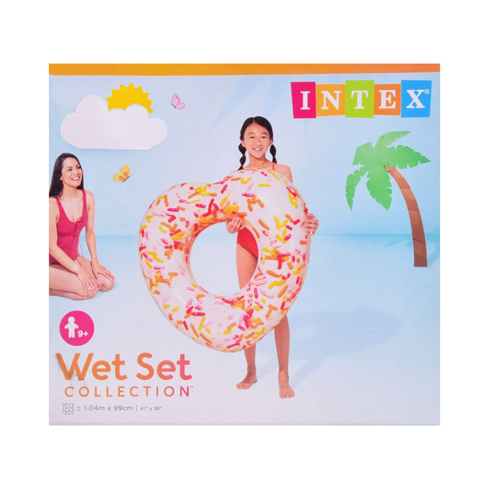 56253 INTEX HEART DONUT TUBE Default Title - MamasJan Toys