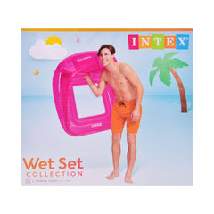 56802 INTEX TRANSPARENT LOUNGE 36INCH Default Title - MamasJan Toys