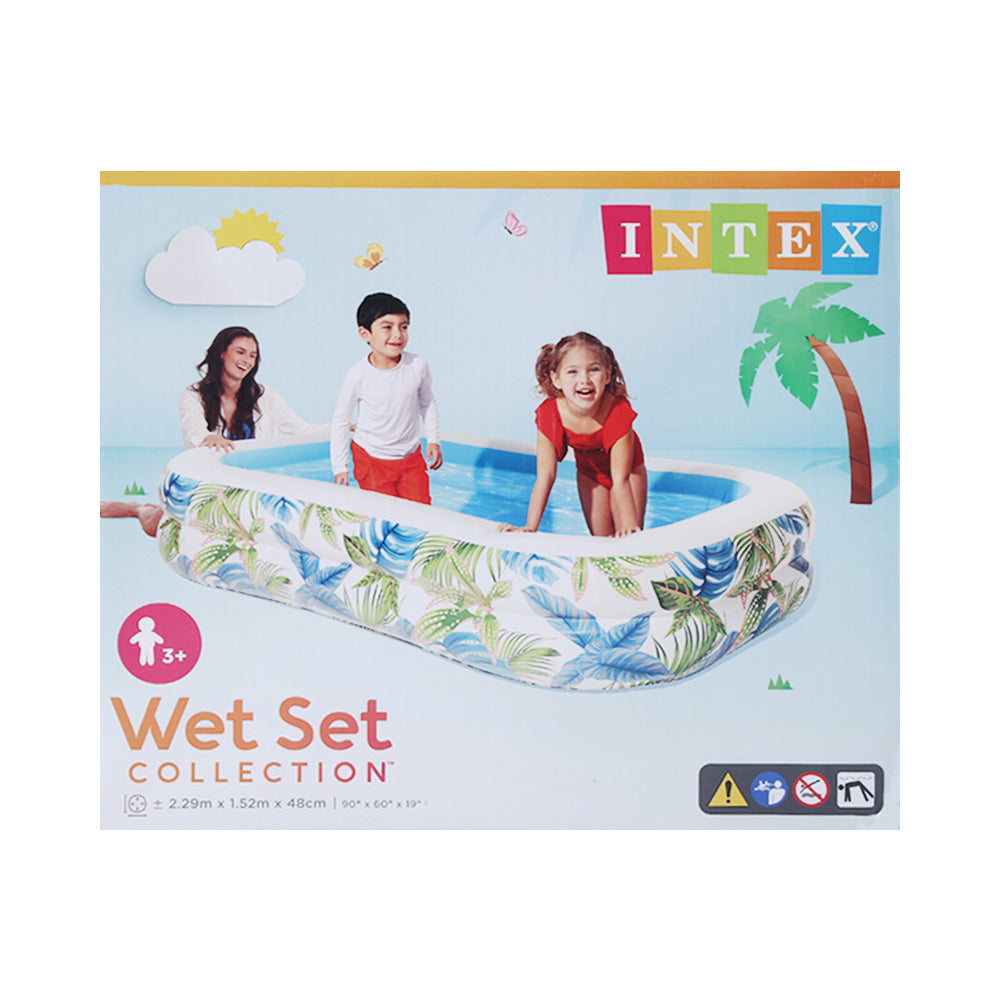 57177 INTEX RECTANGULAR SWIMMING POOL 7.6X5X19 A.I Default Title - MamasJan Toys