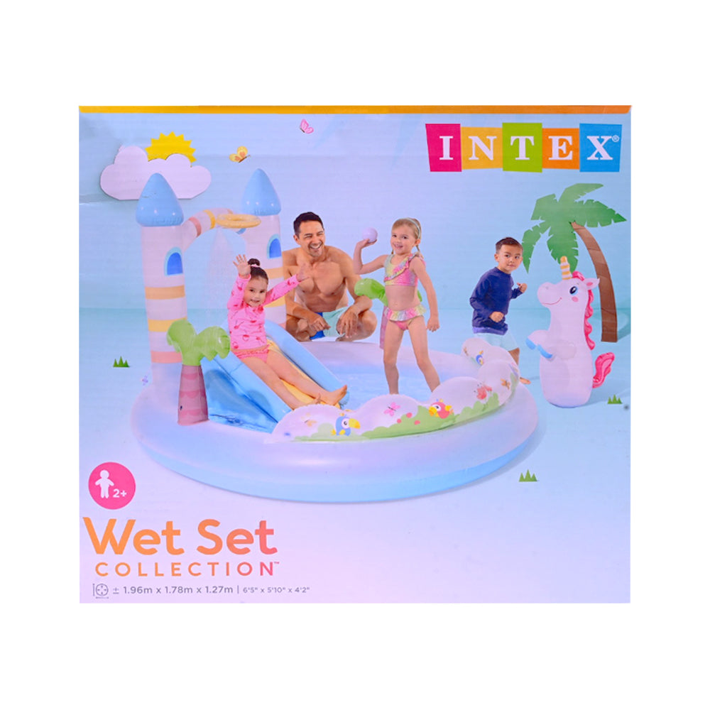56148 78X71X50 INTEX UNICORN LAND POOL A.I Default Title - MamasJan Toys