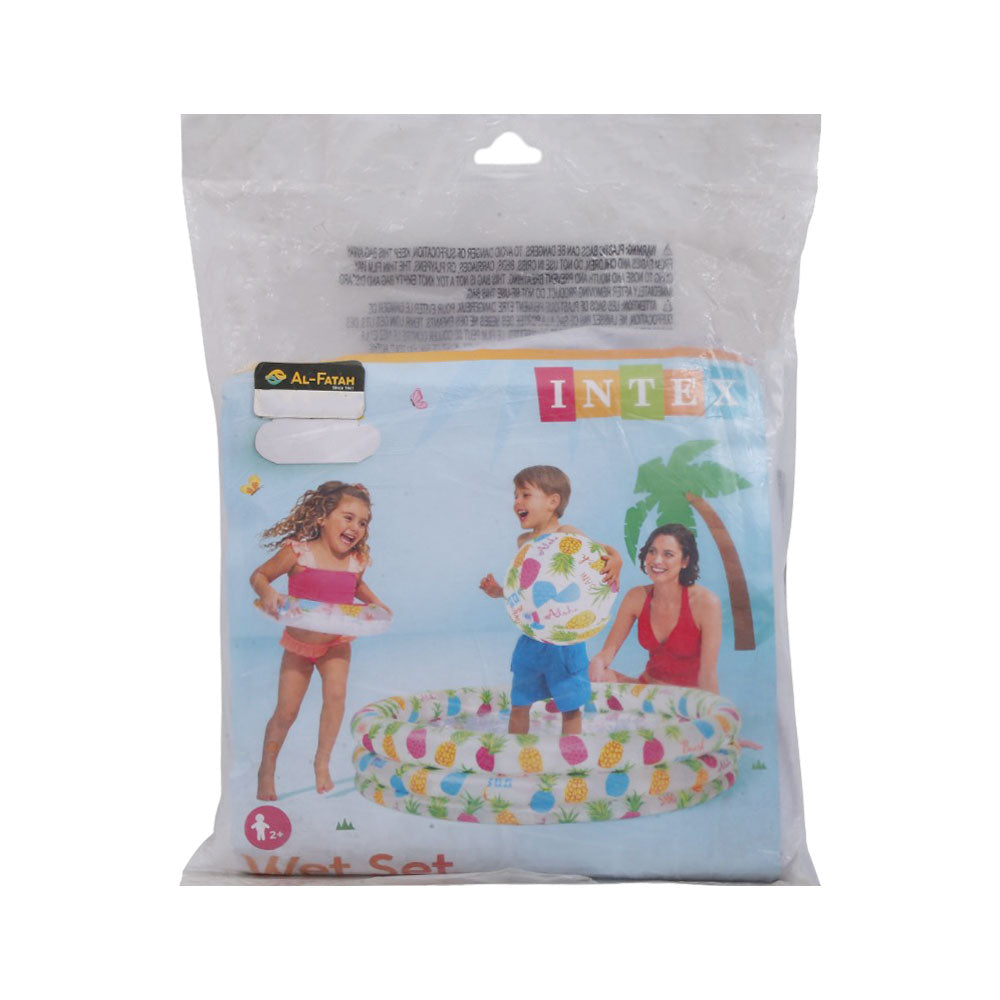 59469 INTEX SWIMMING POOL WITH RING AND BALL Default Title - MamasJan Toys