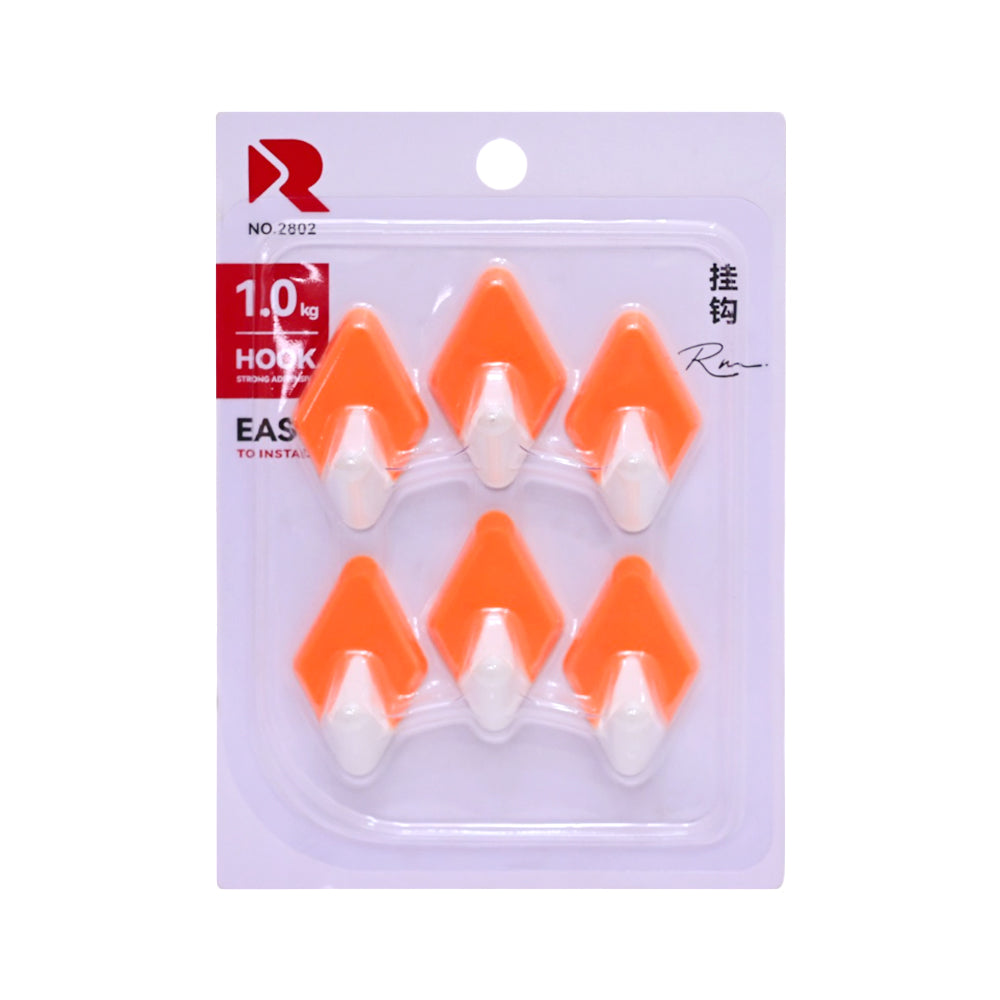 AUTO HOOK 6PC PACK 2802 Default Title - MamasJan Household