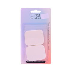 ONLY AURA MAKEUP SQUARE PUFF 2PCS SET FF102 Default Title - MamasJan Makeup