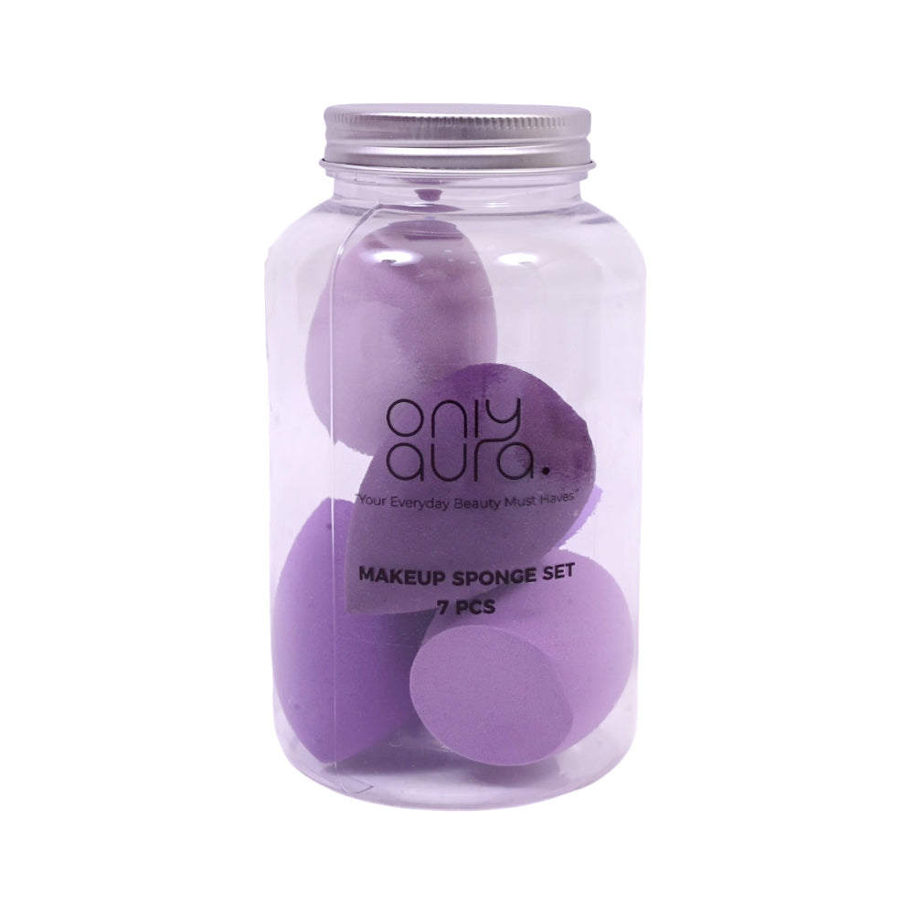 ONLY AURA MAKEUP SPONGE 7PC SET FF707 Default Title - MamasJan Makeup