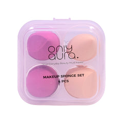 ONLY AURA MAKEUP SPONGE 4PC SET FF710 Default Title - MamasJan Makeup