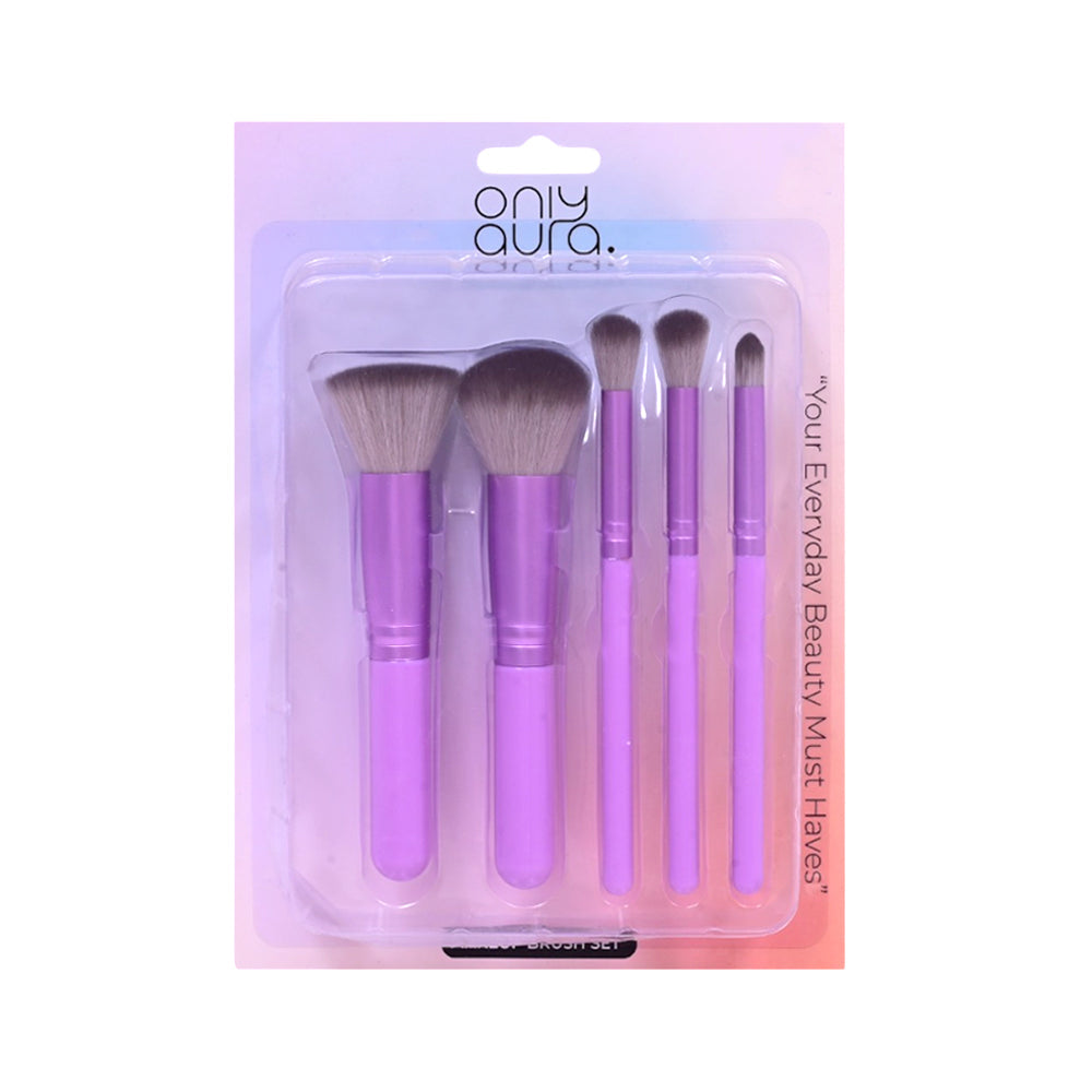 ONLY AURA FOUNDATION BRUSH 5PCS SET HZS021 Default Title - MamasJan Makeup