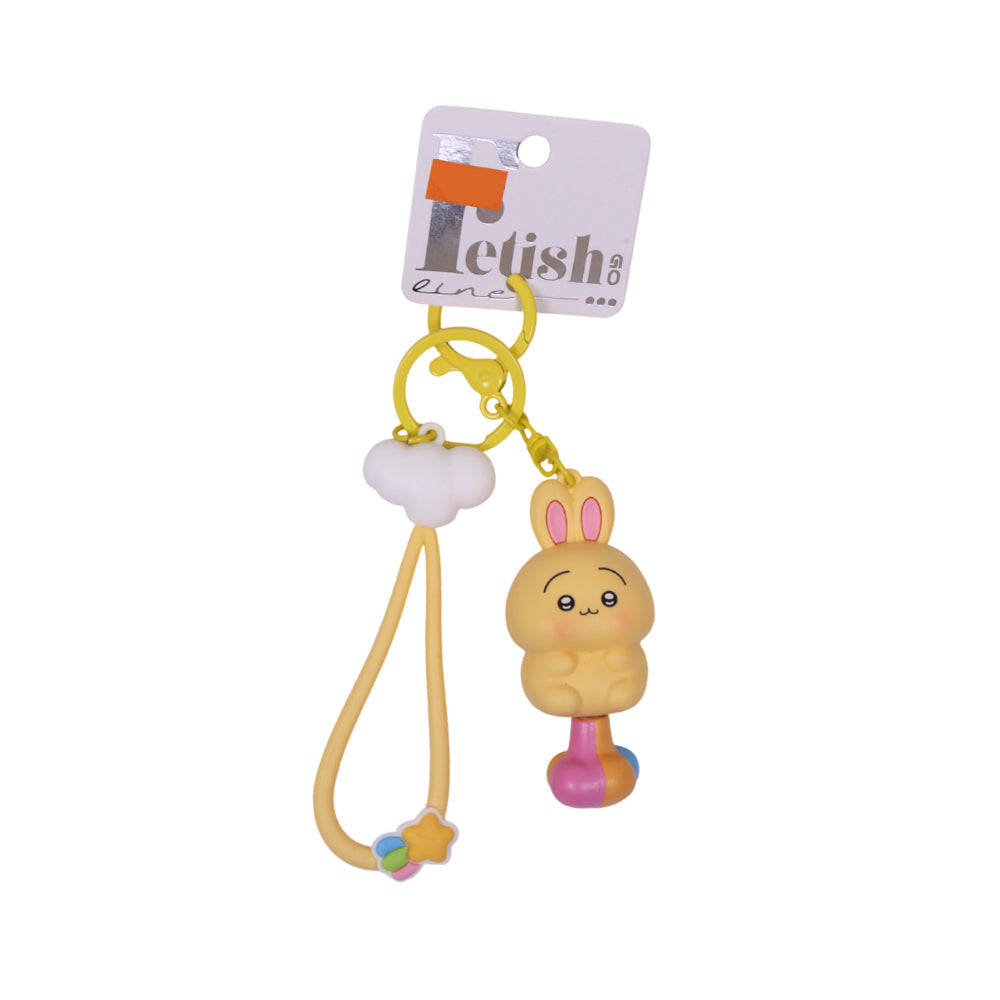 G063-90C CUTE BUNNY KEYCHAIN IR Default Title - MamasJan Toys