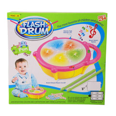 168-23 FLASH DRUM B/O Default Title - MamasJan Toys