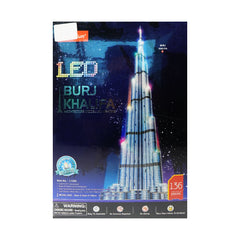 L133H CUBICFUN 3D PUZZLE BURJ KHALIFA 136PC Default Title - MamasJan Toys