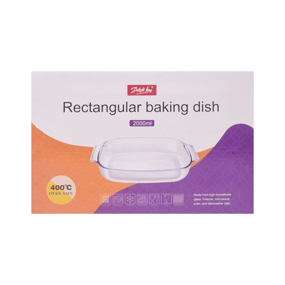 DISH DELIGHT KING RECTANGULAR 5118 Default Title - MamasJan Crockery