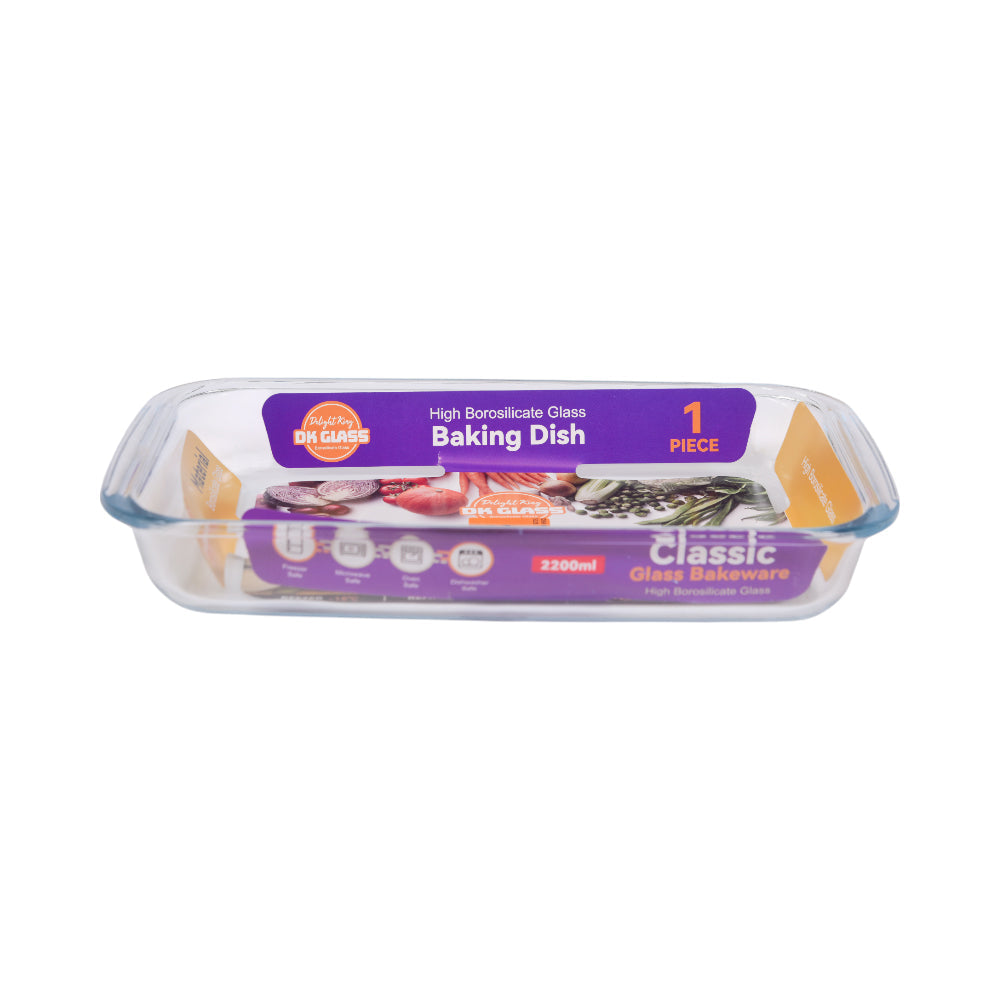 DISH BAKING DK GLASS 5125 Default Title - MamasJan Crockery