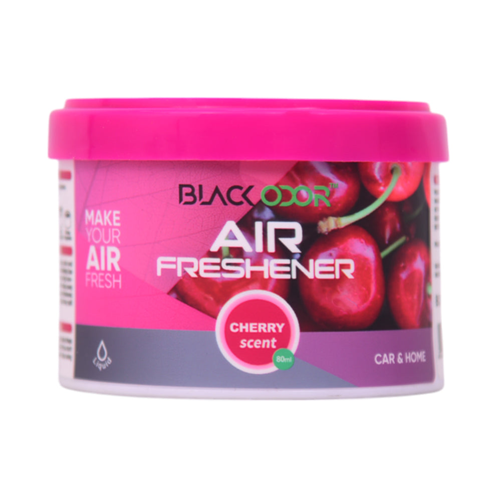 BLACK ODOR AIR FRESHENER CHERRY SCENT 80 ML Default Title - MamasJan Grocery Nonfood