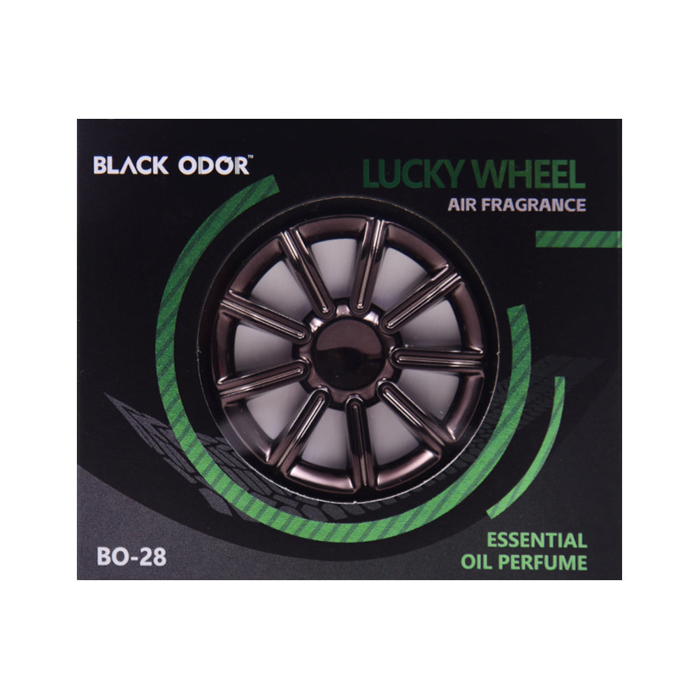 BLACK ODOR AIR FRAGRANCE LUCKY WHEEL EXOTIC VANILLA 45 GM Default Title - MamasJan Grocery Nonfood