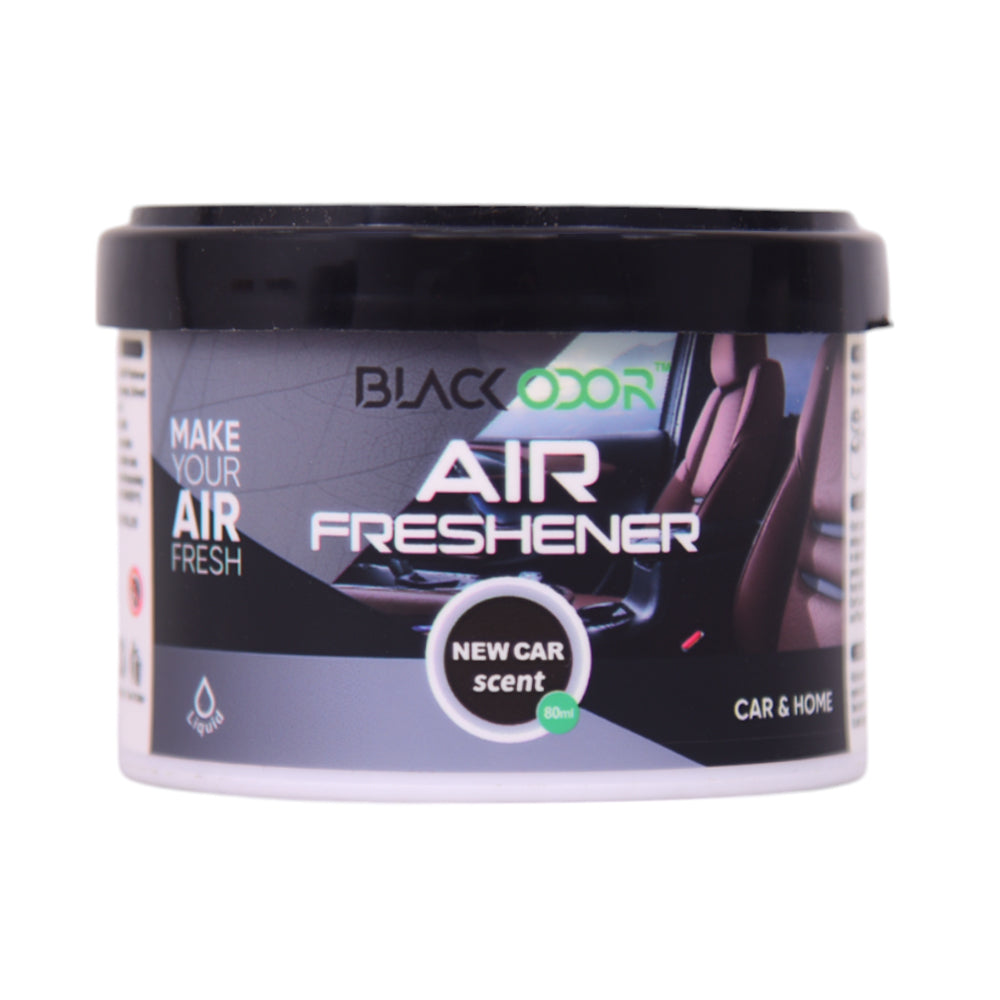 BLACK ODOR AIR FRESHENER NEW CAR SCENT 80 ML Default Title - MamasJan Grocery Nonfood